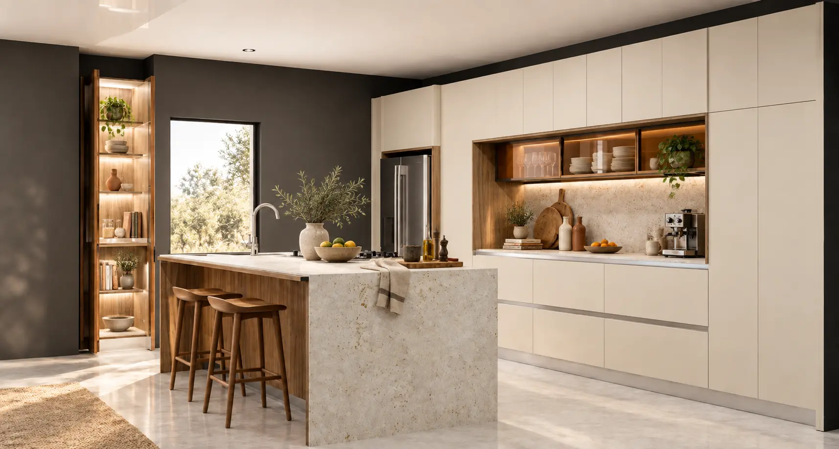 Kitchen design render for Salo Pillay