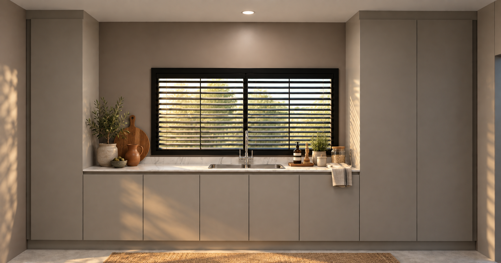 Scullery design render, view 2